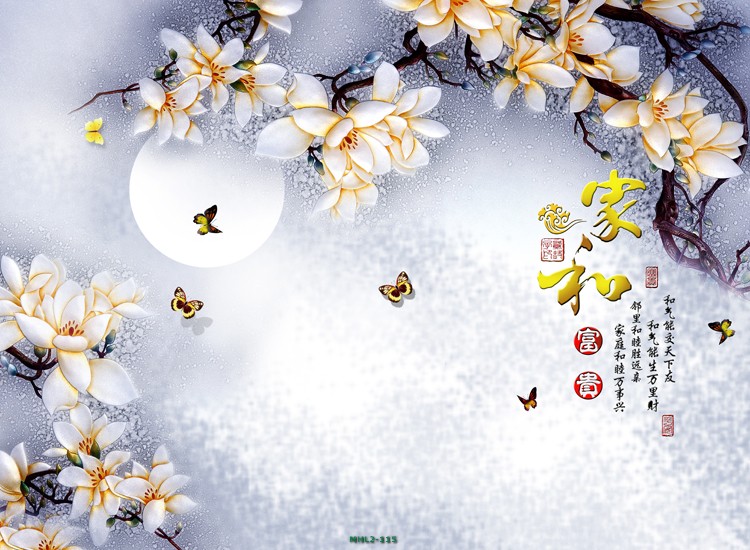 Hoa ngọc lan và trăng MHL2-115